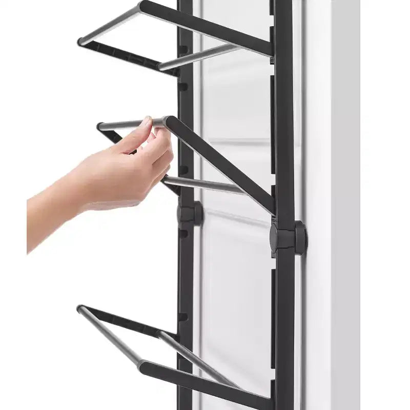 8 Tier Shoe Rack Black
