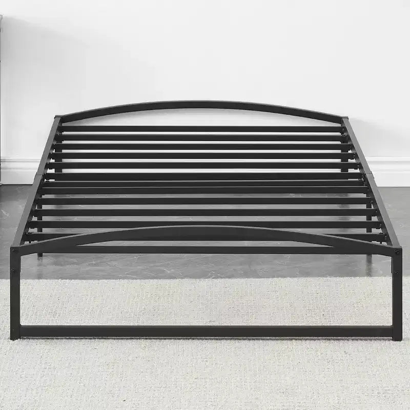 Garvee Metal Bed Frame, Low Profile Platform w/Steel Slats, No Box Spring Needed, Easy Assembly