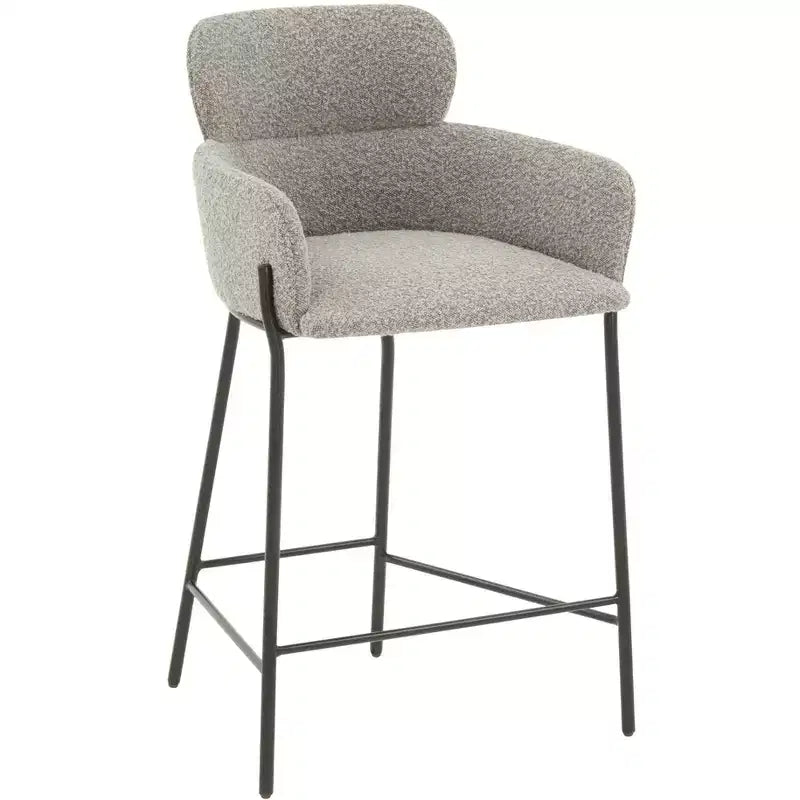 Charlize Velvet Counter Stool - SFV4756 - Safavieh Couture