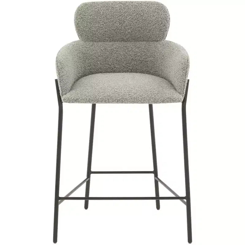 Charlize Velvet Counter Stool - SFV4756 - Safavieh Couture