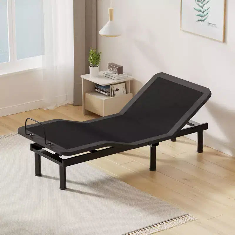 Dyonery Updated Adjustable Bed Base with Thickened Form Frame
