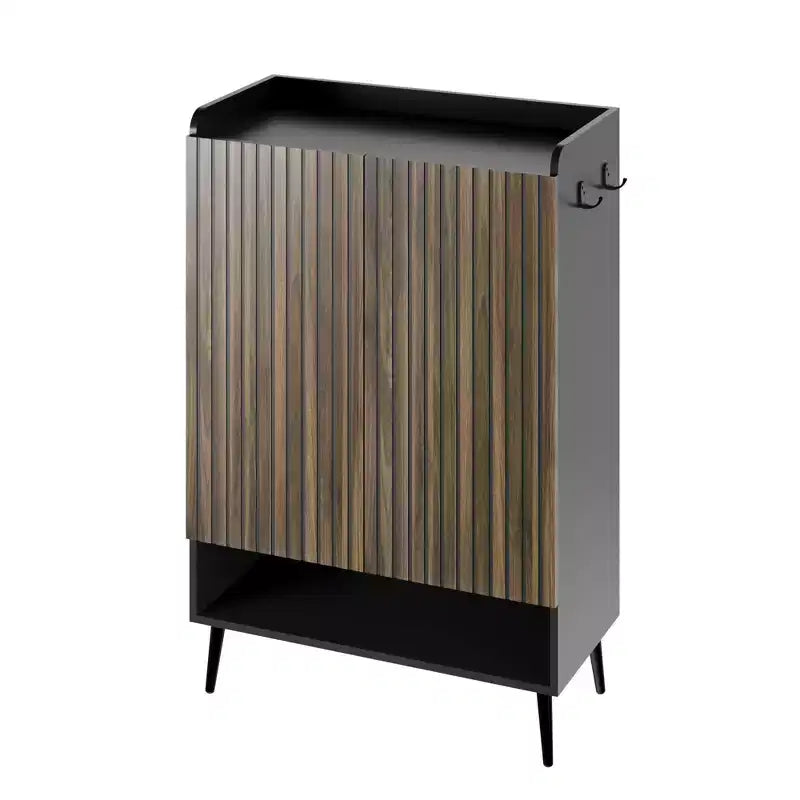 Large Shoe Cabinet with 2 Doors, 6-Tier Entryway Shoe Storage Cabinet with Adjustable Shelves, Freestanding Shoes Rack Organizer