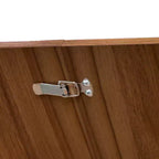 Table à manger extensible moderne avec piètement central rayé