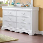 Commode 56 po fini blanc