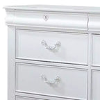 Commode 56 po fini blanc