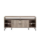 Manhattan Comfort 63" Dumbo TV Stand for TVs up to 60" Rustic Gray