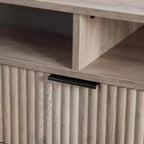 Meuble TV 63 po pour téléviseurs jusqu'à 60 po Gris rustique