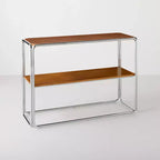 Console Table with Chrome Frame - Hearth & Hand™ with Magnolia
