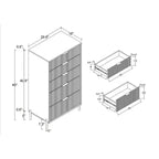 Commode 5 tiroirs