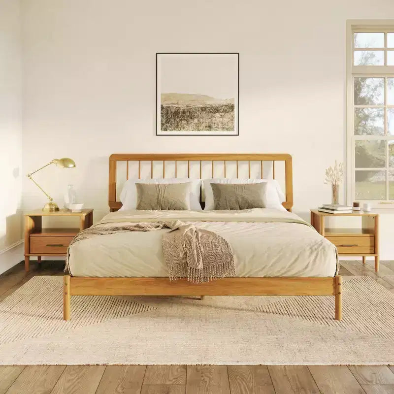 Saracina Home King Spindle Headboard Bed
