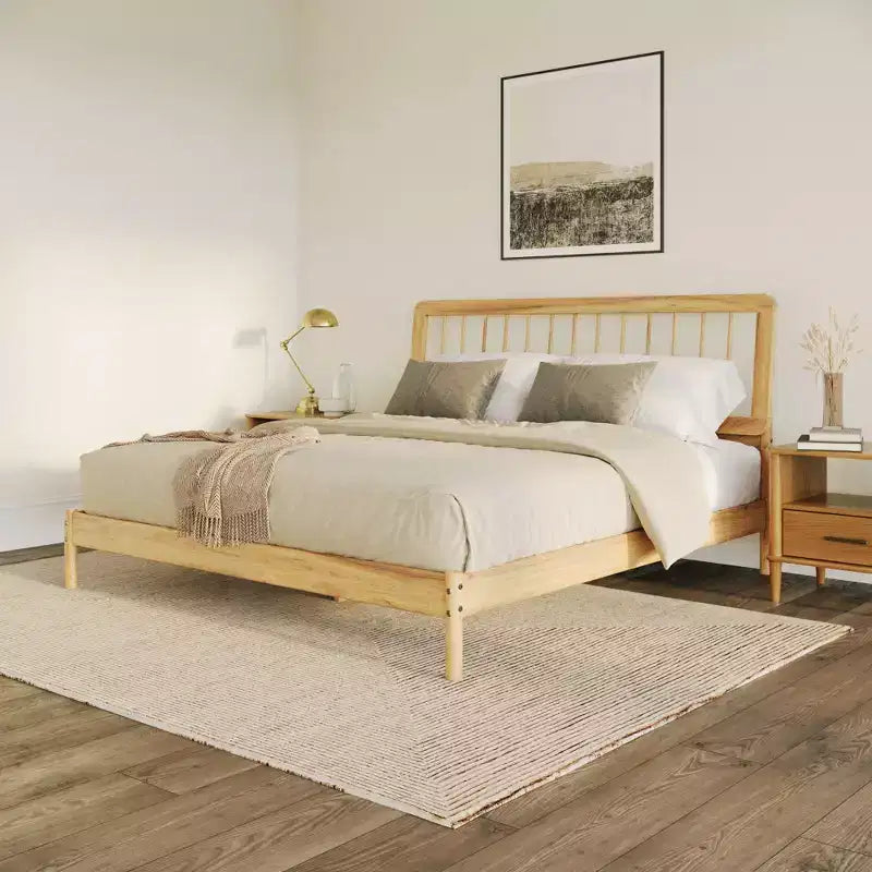 Saracina Home King Spindle Headboard Bed