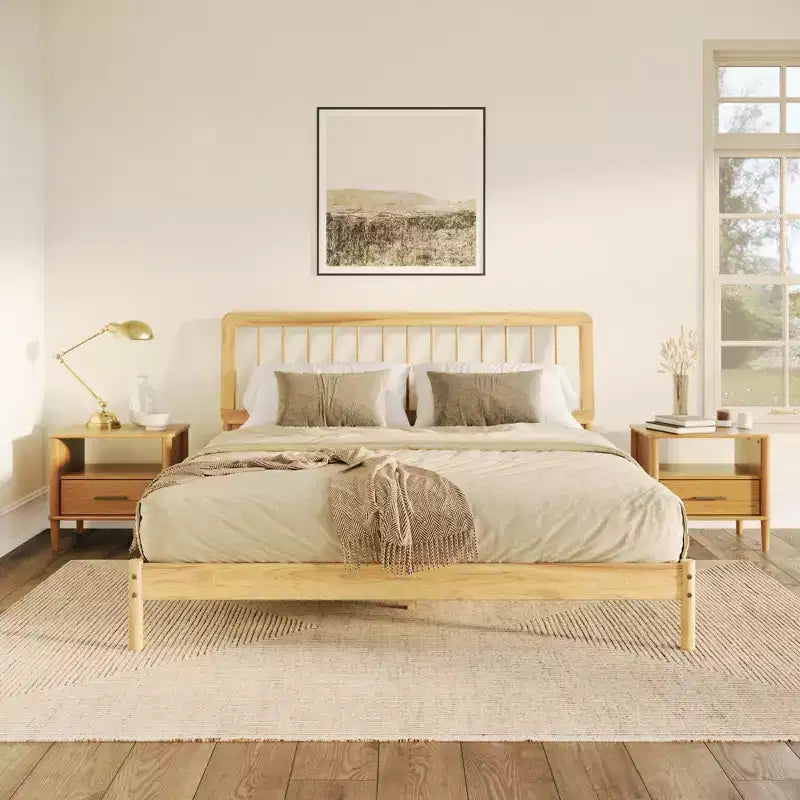 Saracina Home King Spindle Headboard Bed