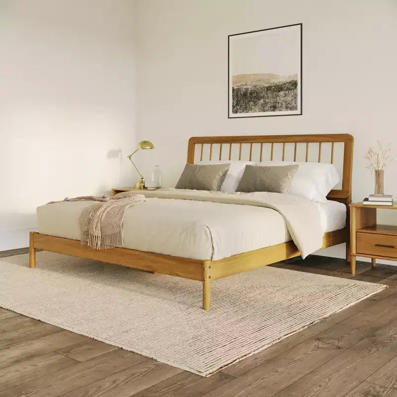 Saracina Home King Spindle Headboard Bed