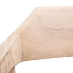 Fauteuil d'appoint en cuir tressé