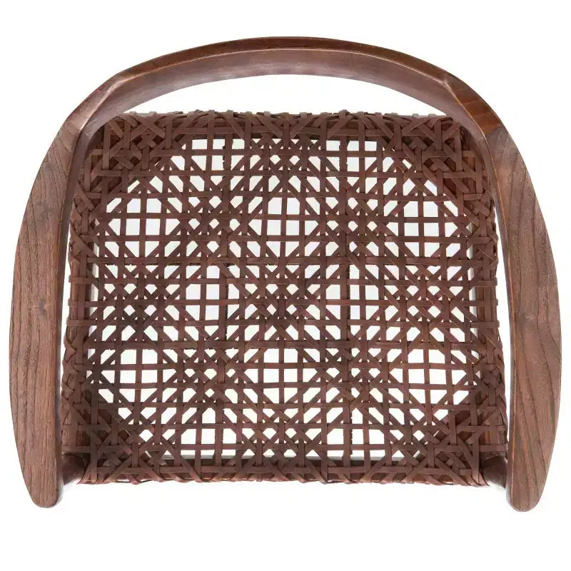 Munro Leather Woven Accent Chair - ACH1005 - Safavieh