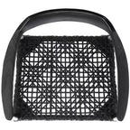 Fauteuil d'appoint en cuir tressé