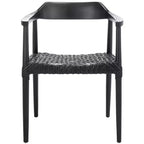 Munro Leather Woven Accent Chair - ACH1005 - Safavieh