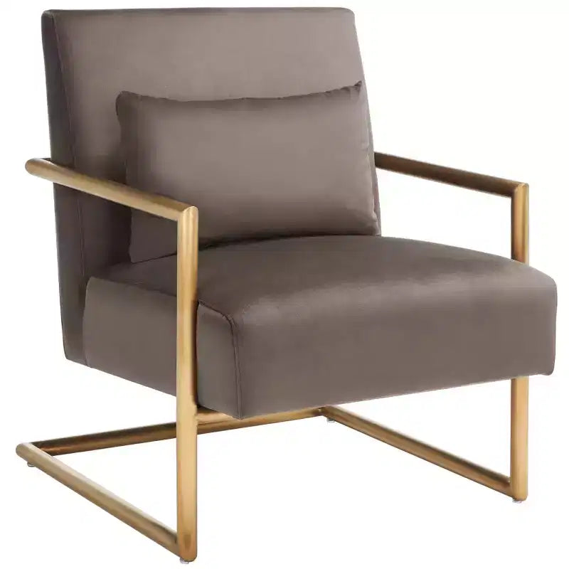 Konomi Arm Chair - ACH5204A - Dark Taupe - Safavieh