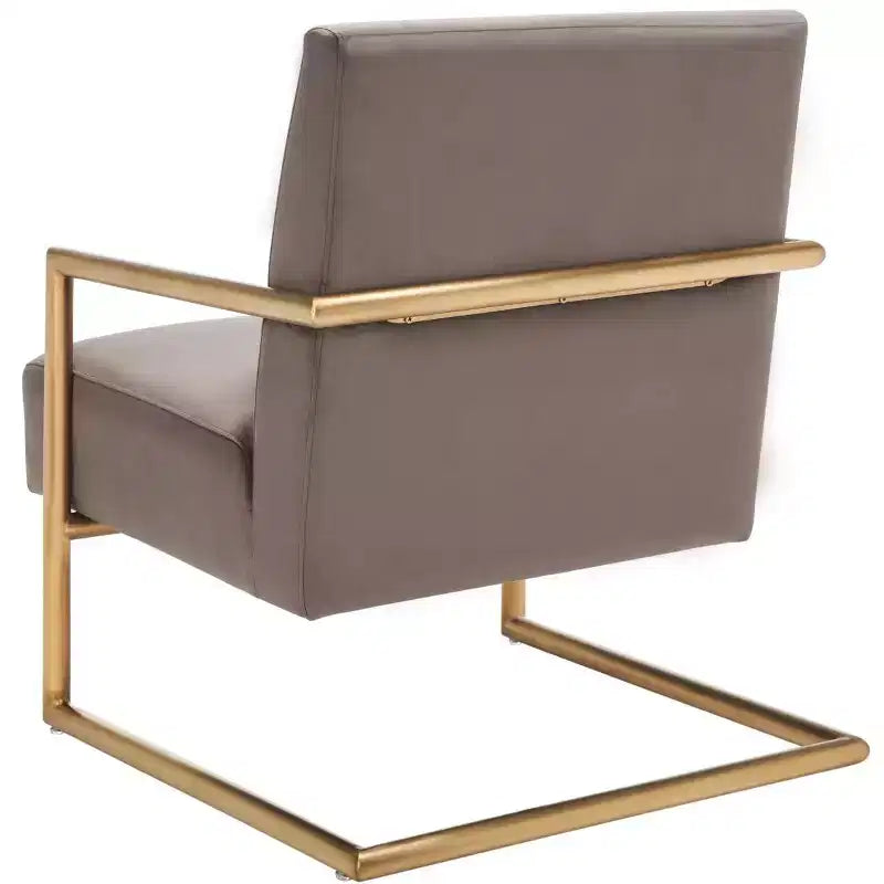 Konomi Arm Chair - ACH5204A - Dark Taupe - Safavieh