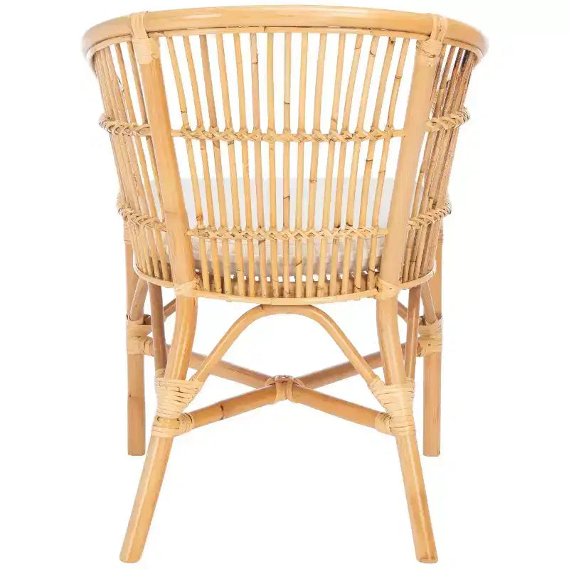 Olivia Rattan Accent Chair W/ Cushion - ACH6516 - Safavieh