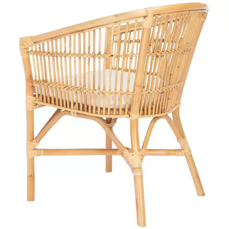 Olivia Rattan Accent Chair W/ Cushion - ACH6516 - Safavieh