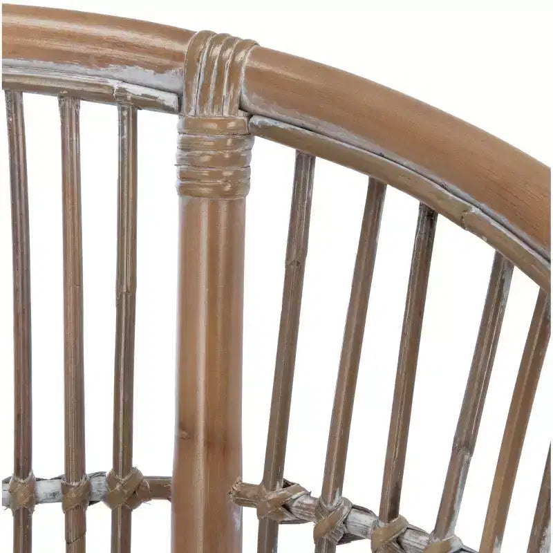 Olivia Rattan Accent Chair W/ Cushion - ACH6516 - Safavieh