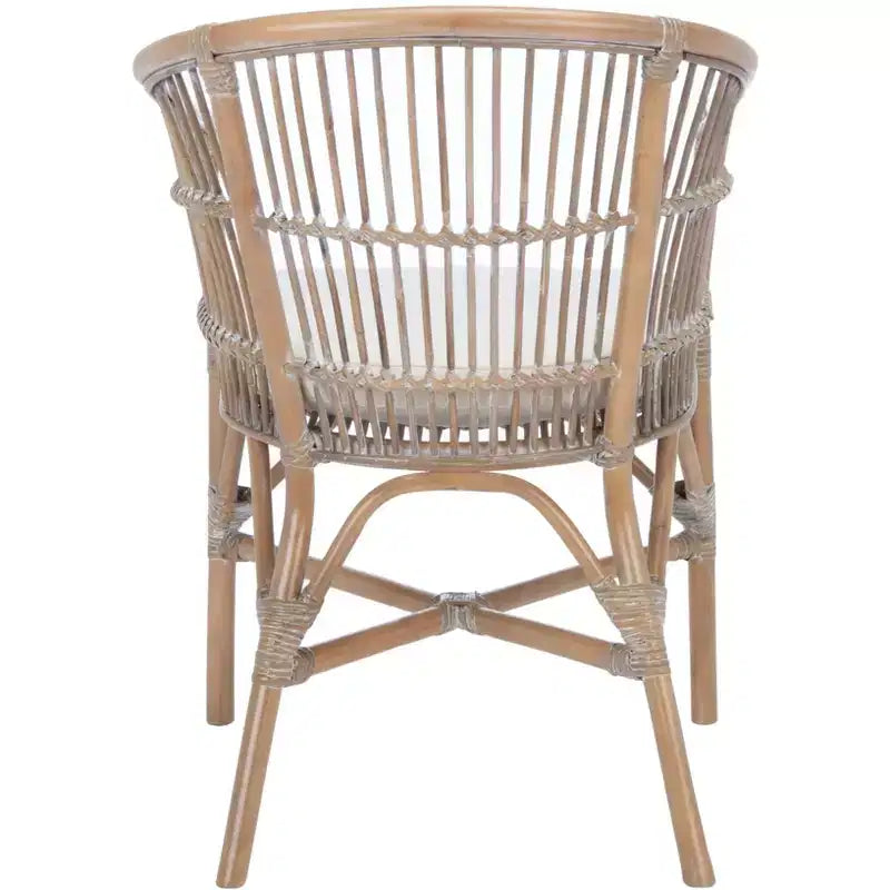 Olivia Rattan Accent Chair W/ Cushion - ACH6516 - Safavieh