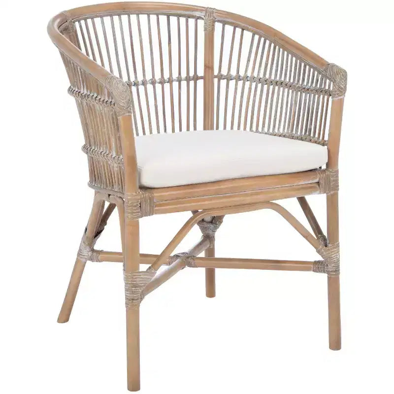 Olivia Rattan Accent Chair W/ Cushion - ACH6516 - Safavieh