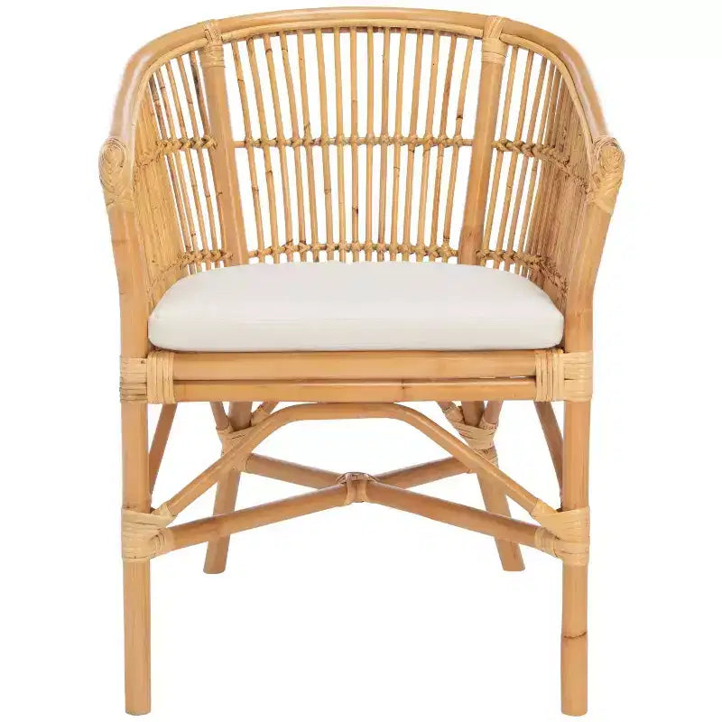 Olivia Rattan Accent Chair W/ Cushion - ACH6516 - Safavieh