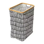 Household Essentials Bamboo Rimmed Rectangular Krush Hamper