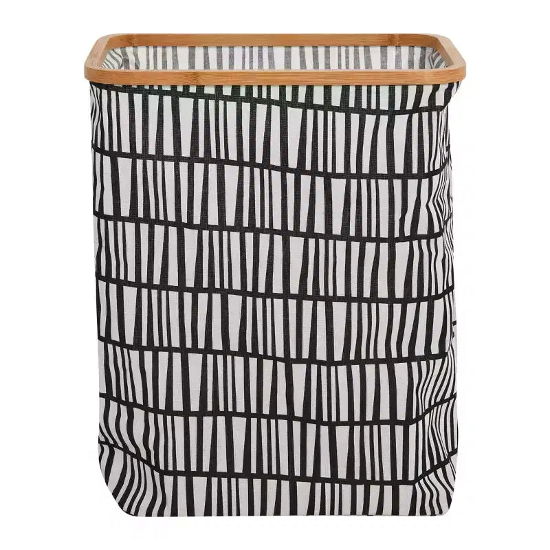 Household Essentials Bamboo Rimmed Rectangular Krush Hamper