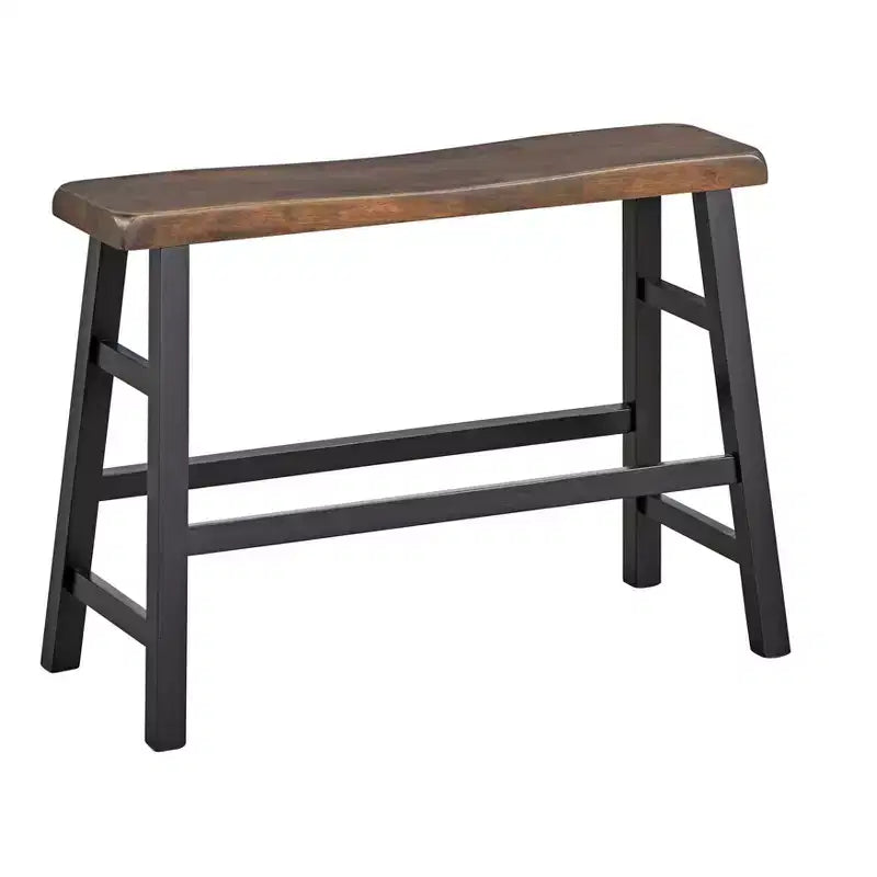 4Pc Galena Compact Solid Wood Counter Height Dining Set