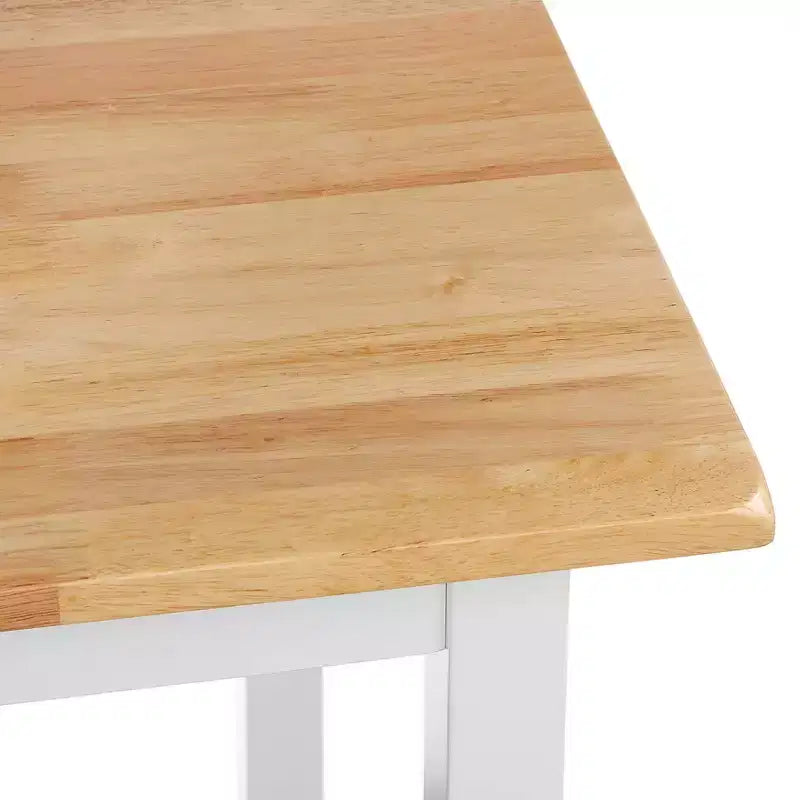 4Pc Galena Compact Solid Wood Counter Height Dining Set