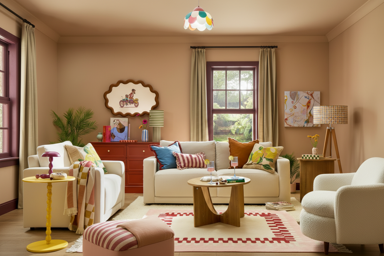 Living Room Wide View